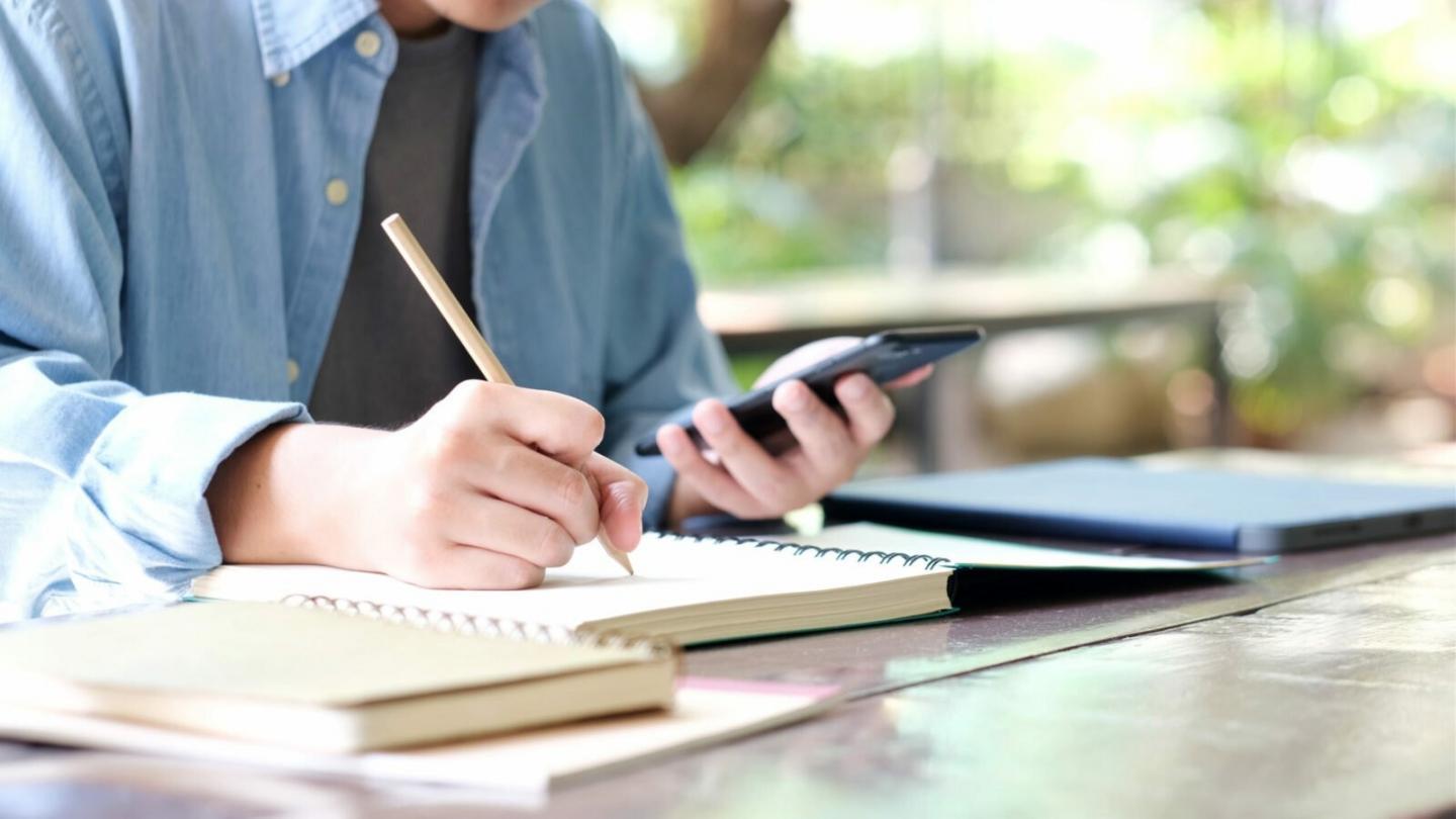 Professional financial services workspace